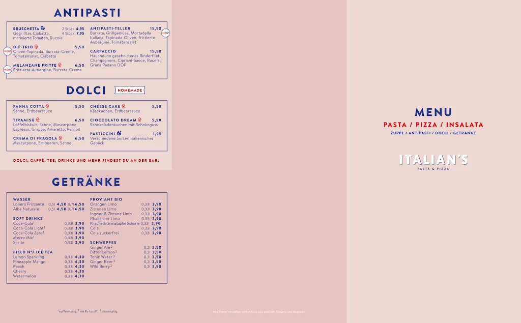 Menu_ITALIAN'S Wolfsburg_Wolfsburg_image_4