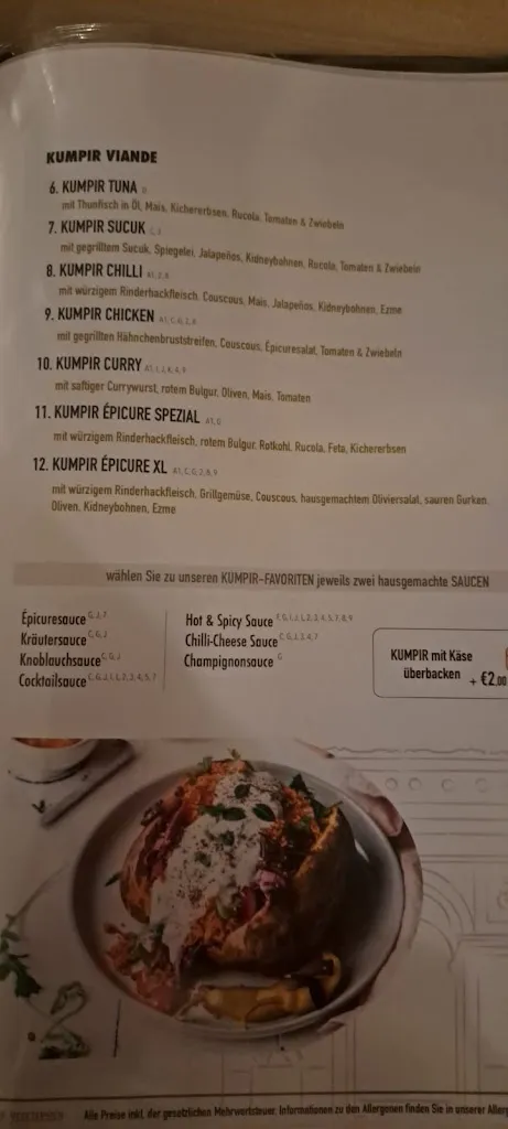 Menü_Le Épicure Restaurante_Haldensleben_Bild_3