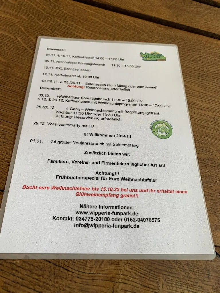 Menu_Das WiPP - Das Restaurant im Wipperia-Funpark_Sangerhausen_image_2