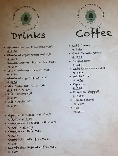 Menu_Mühlencafe Mike Schöne_Sangerhausen_image_1