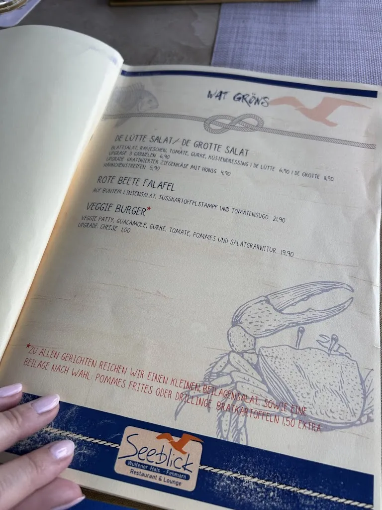 Menu_Restaurant Seeblick-Ferienpark Wulfener Hals_Fehmarn_immagine_4