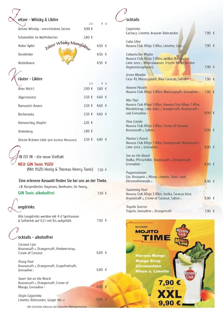 Menu_Restaurant und Bowling im Brühl_Zeitz_immagine_2