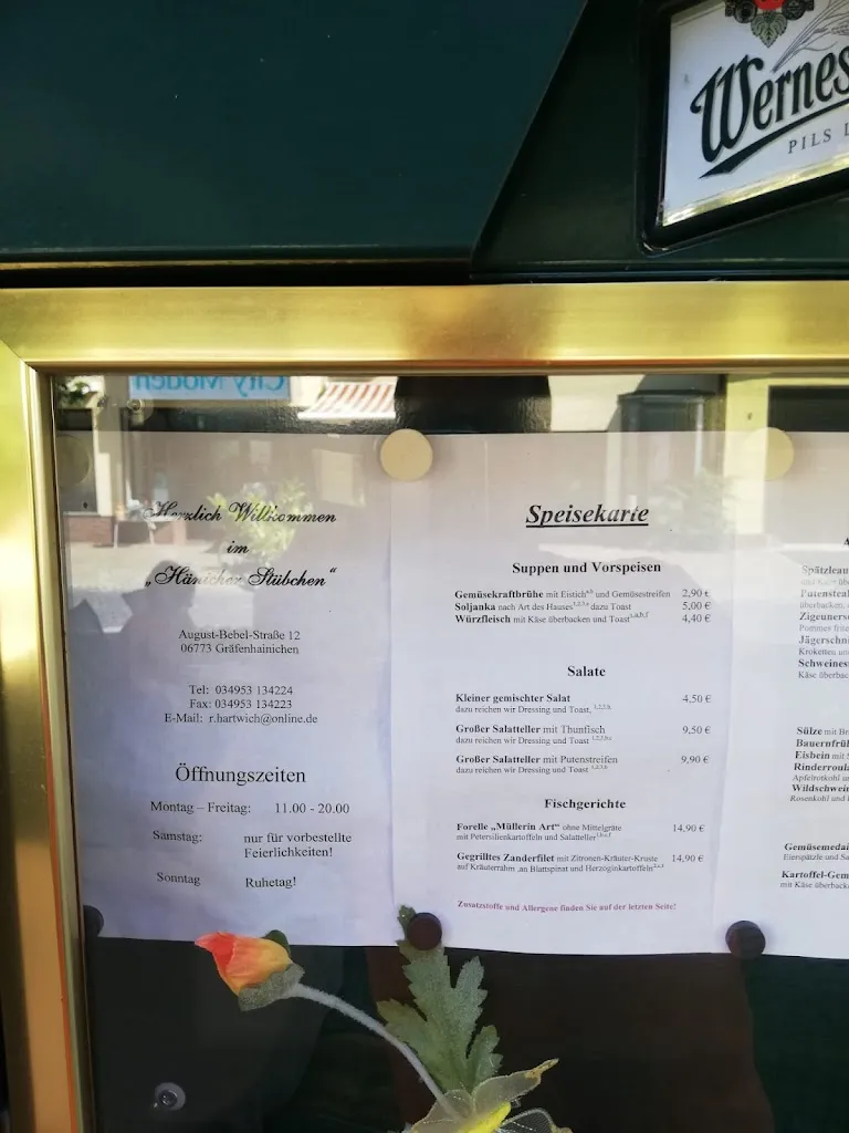 Menu_Gaststätte Hänicher Stübchen_Gräfenhainichen_image_3