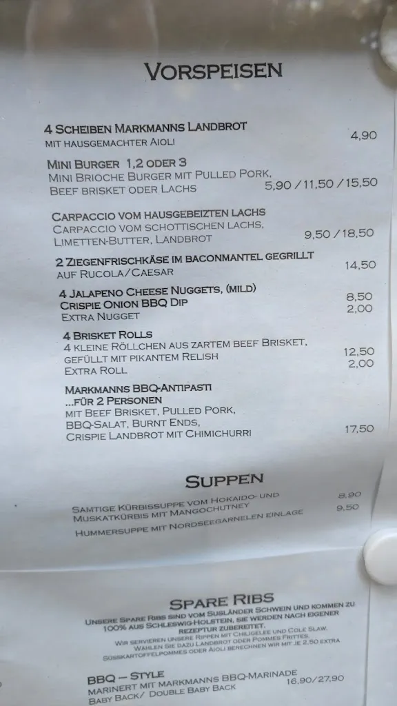 Menu_Restaurant Markmanns_Kiel_immagine_4