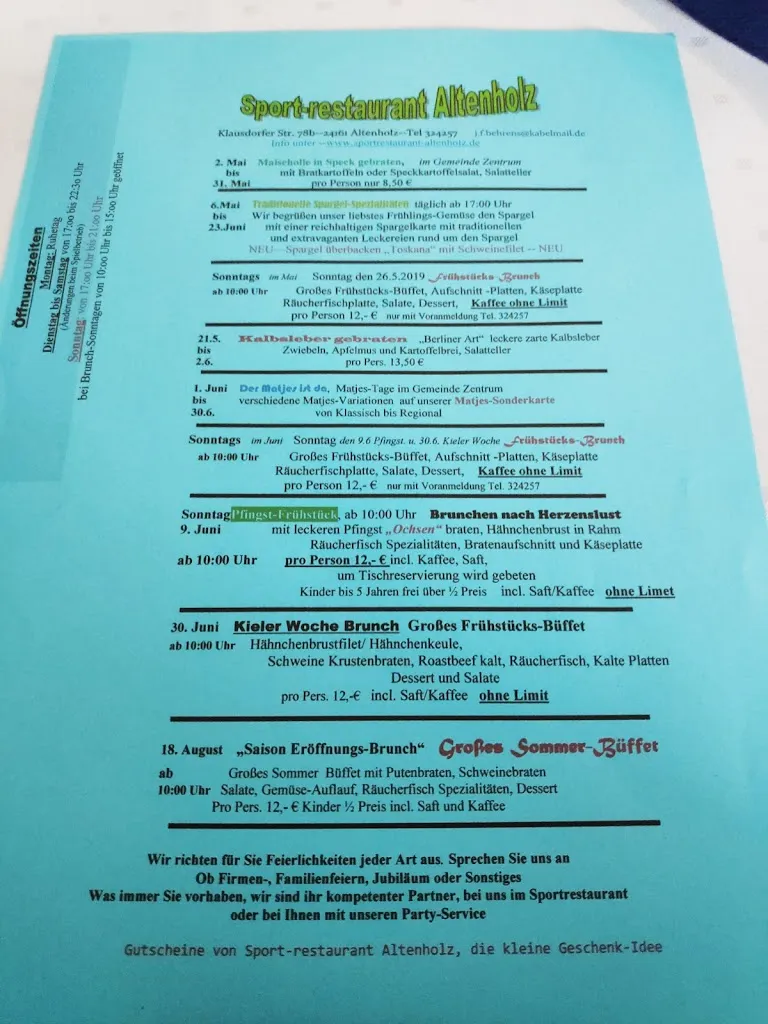 Menu_Sportrestaurant Altenholz_Altenholz_image_1