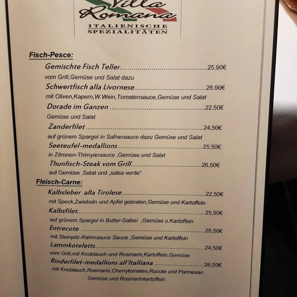 Menu_Villa Romana_Ahrensburg_imagen_3