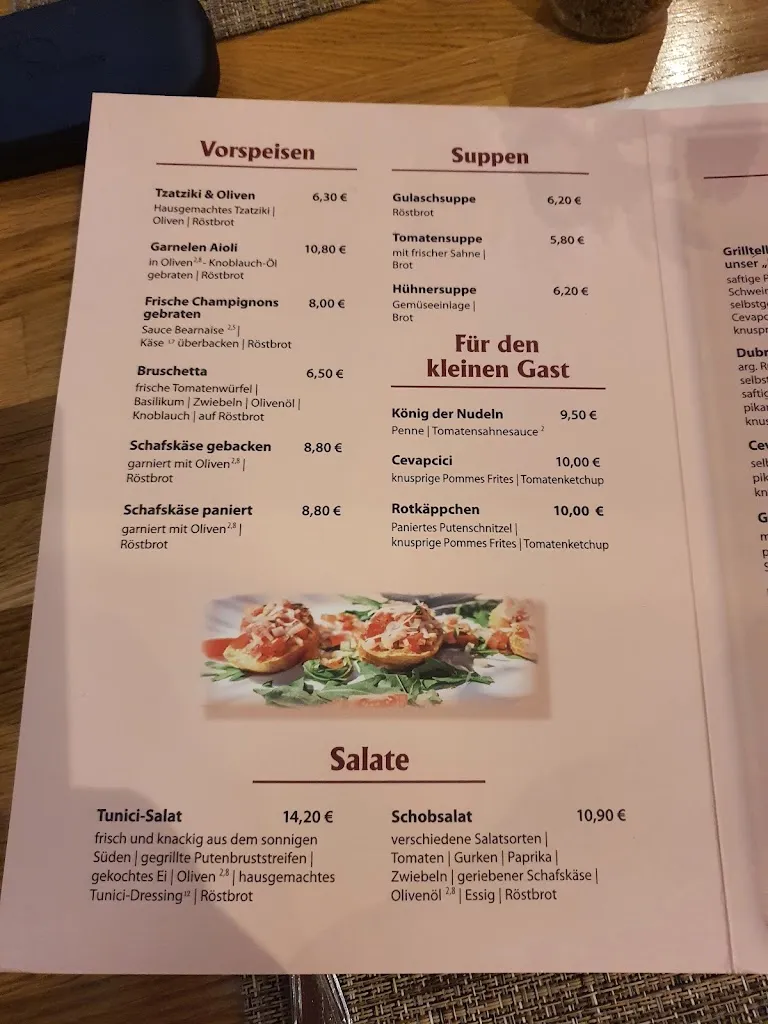 Menu_Tunici's Restaurant Ahrensburg_Ahrensburg_image_2