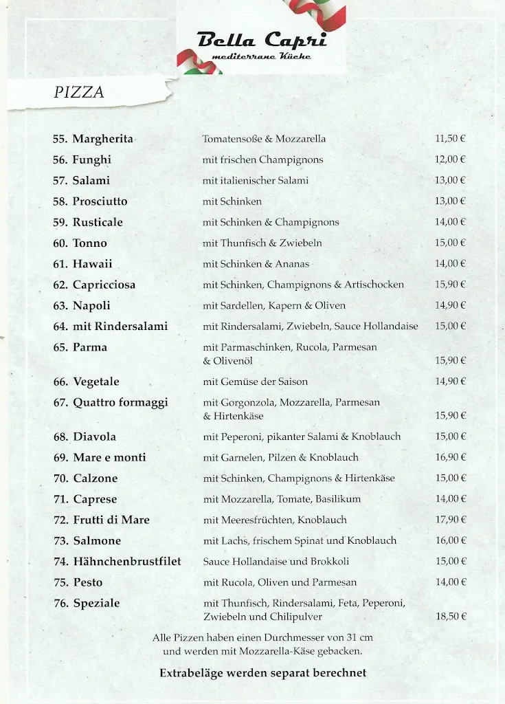 Menu_Bella Capri Jübek - italienisches Restaurant_Jübek_image_4