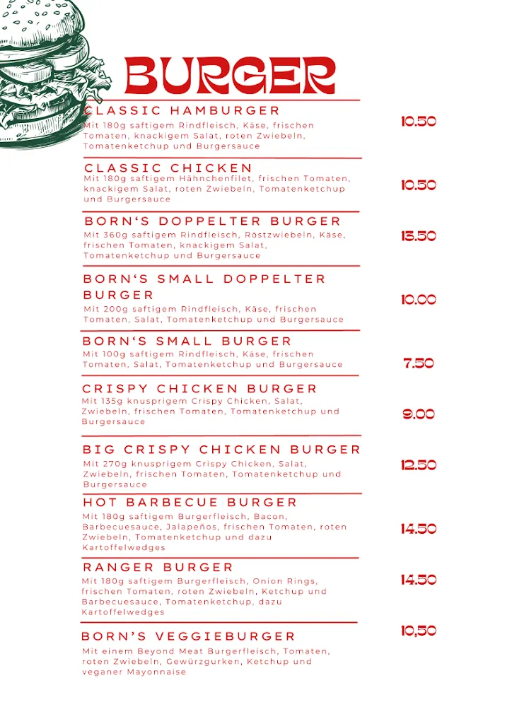 Menu_Born´s Kitchen Bornhöved_Bornhöved_image_4