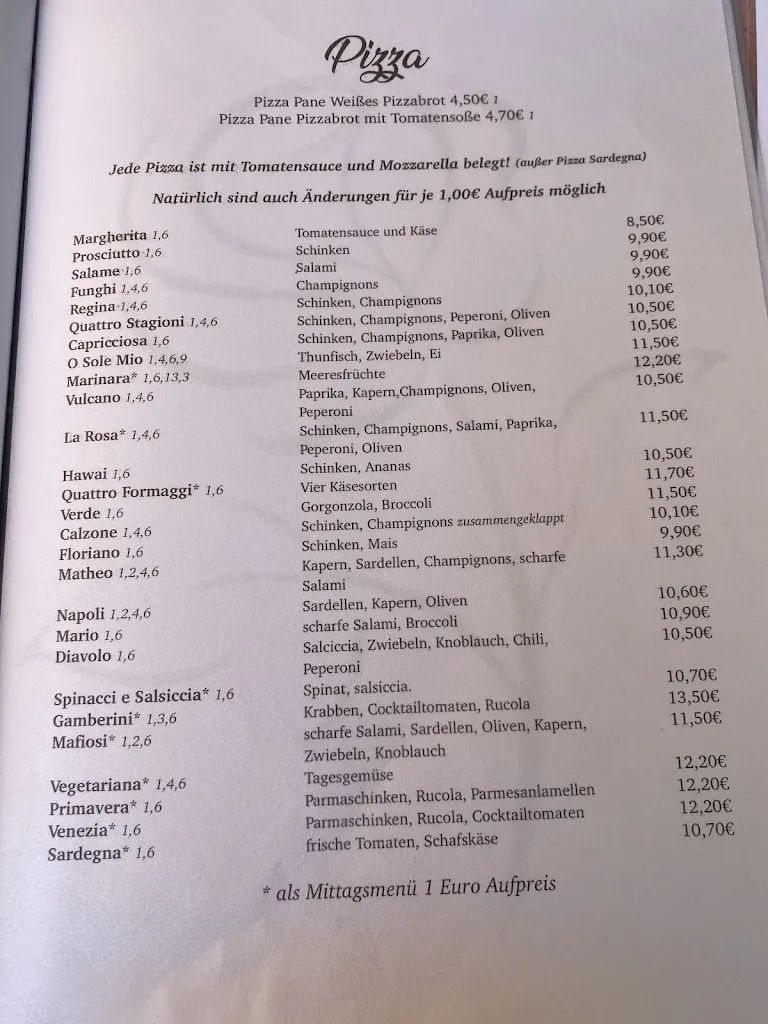 Menu_La Rosa_Gröbenzell_immagine_1