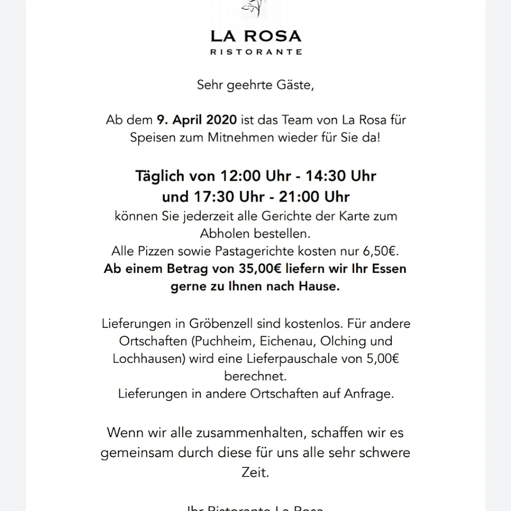 Menu_La Rosa_Gröbenzell_immagine_4