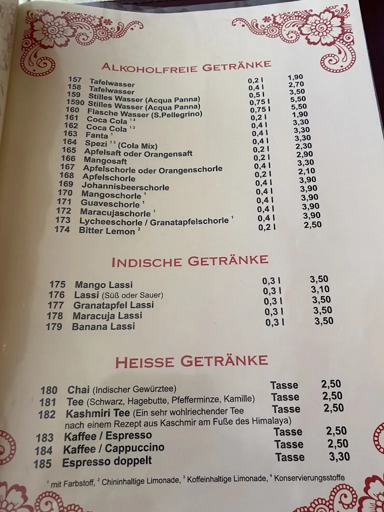 Menu_Taj Indian_Gröbenzell_image_1