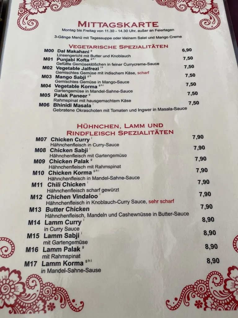 Menu_Taj Indian_Gröbenzell_image_4