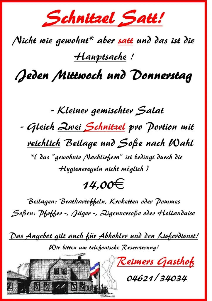 Menu_Reimer's Gasthof Inh. Maximilian Drews_Geltorf_image_1