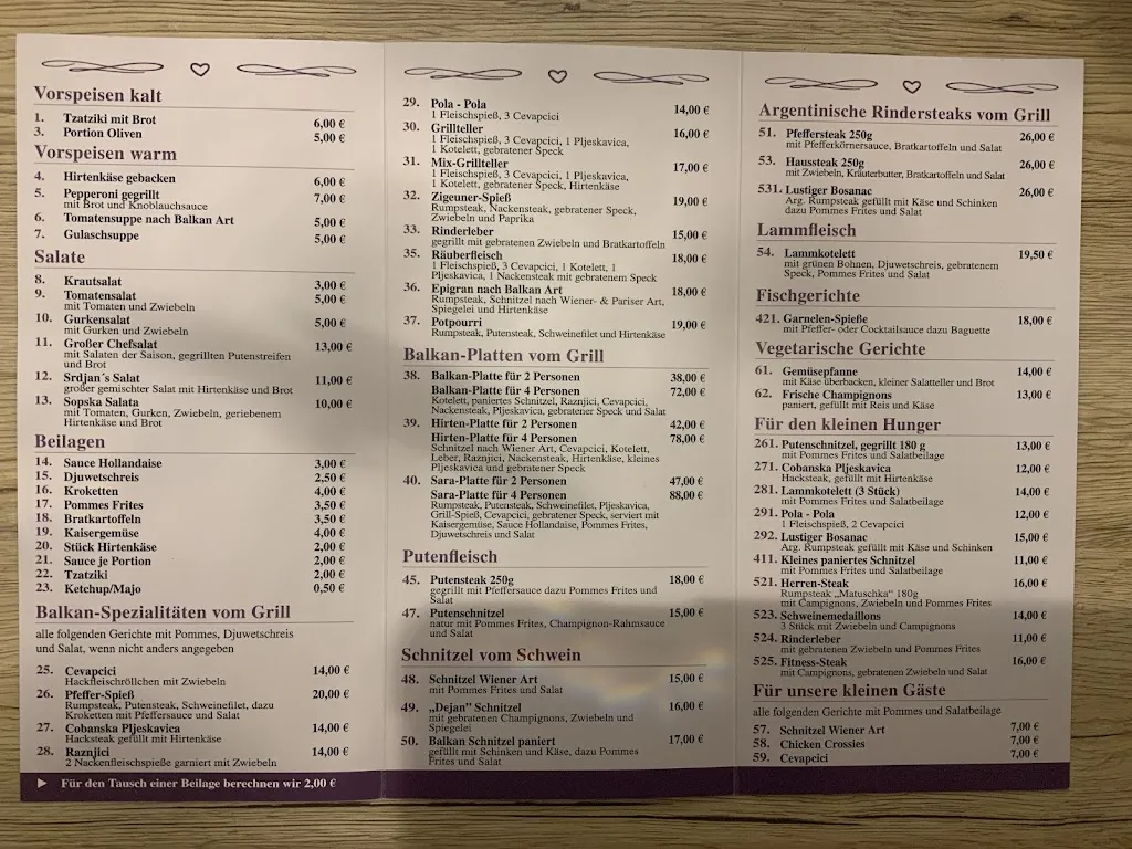 Menu_Balkan Stube | Neumünster_Neumünster_image_1