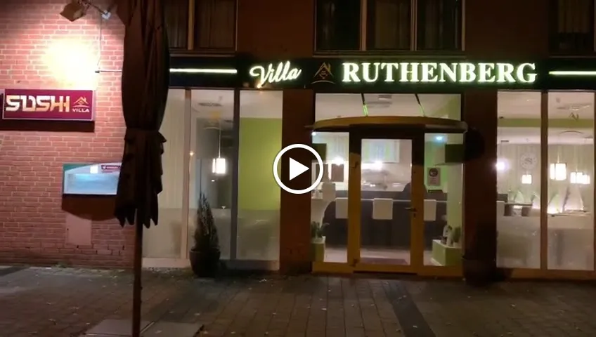 Villa Ruthenberg restaurant in Neumünster