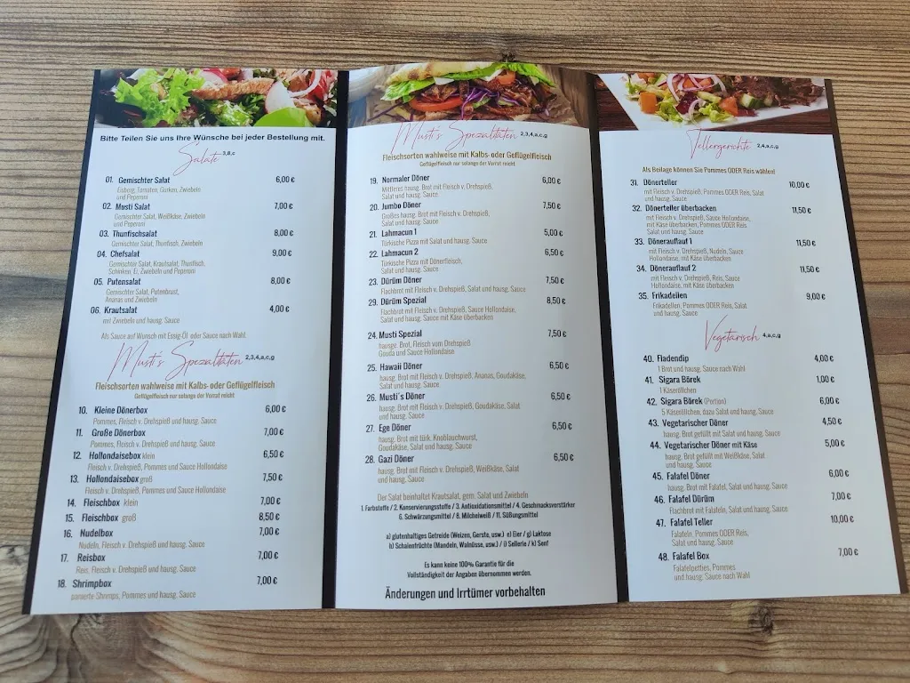 Menu_Musti's Food_Brunsbüttel_immagine_1