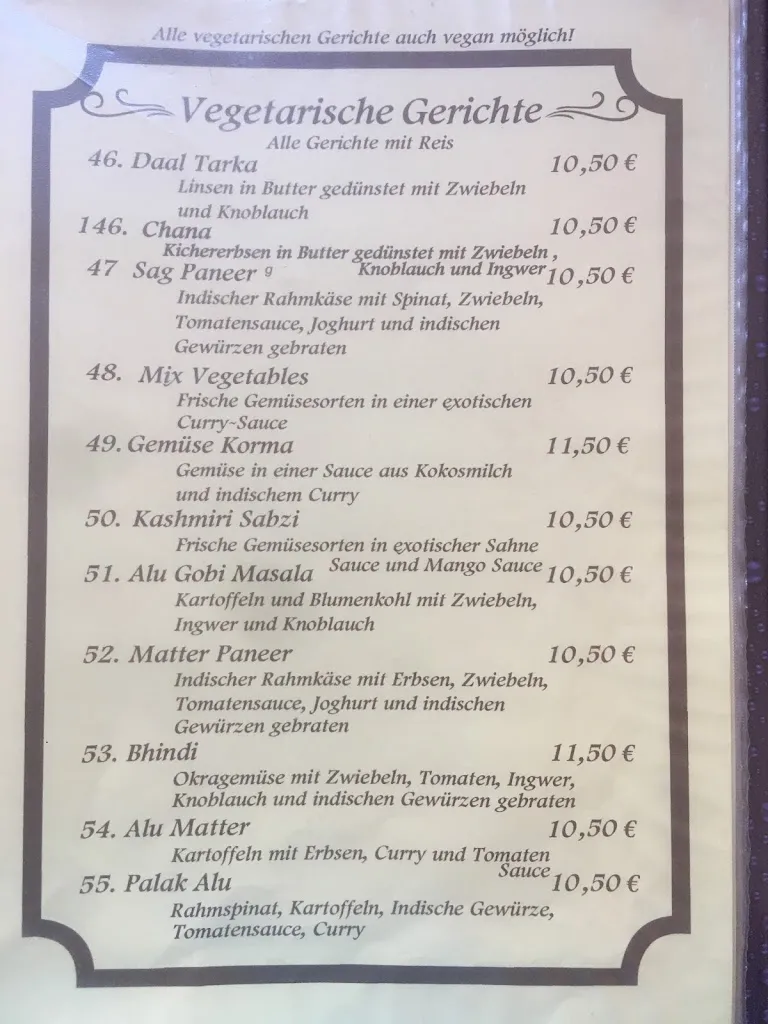 Menu_Shalimar Restaurant Flensburg_Flensburg_image_4