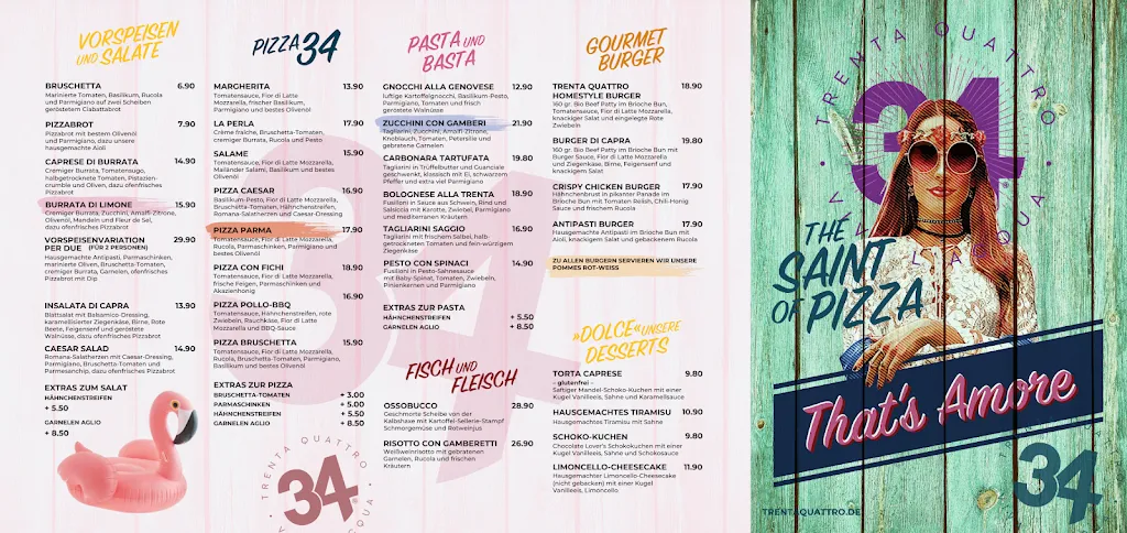 Menu_Trenta Quattro_Harrislee_immagine_1