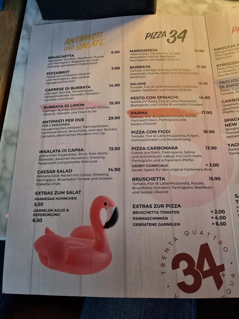 Menu_Trenta Quattro_Harrislee_immagine_3