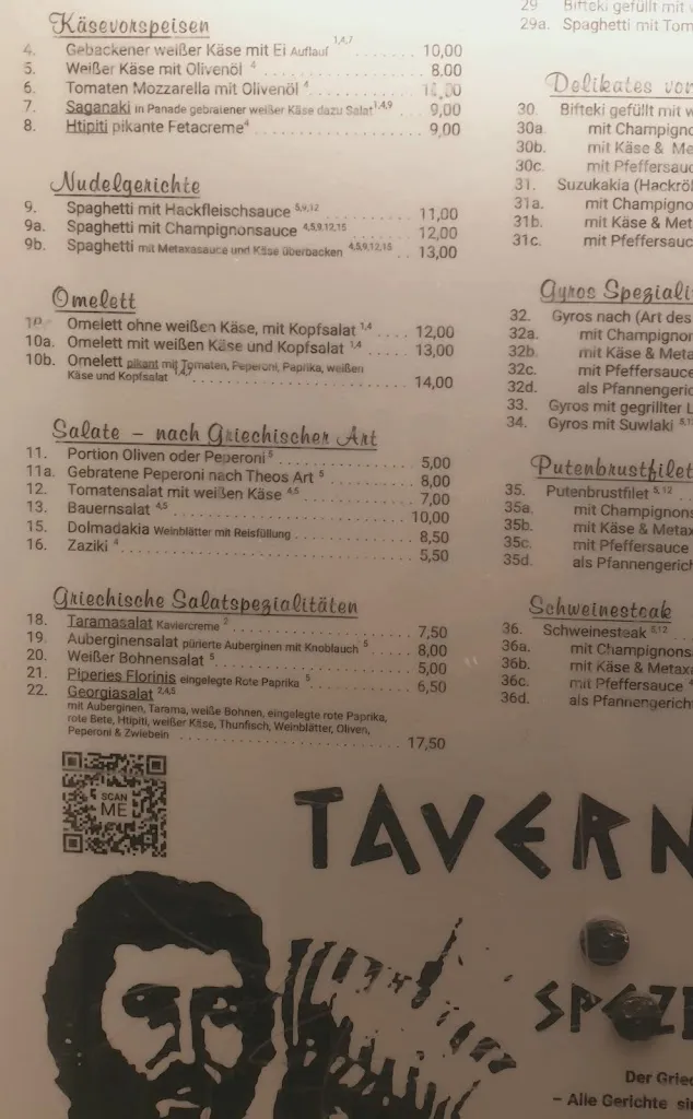 Menu_Taverna Odysseus_Harrislee_immagine_1