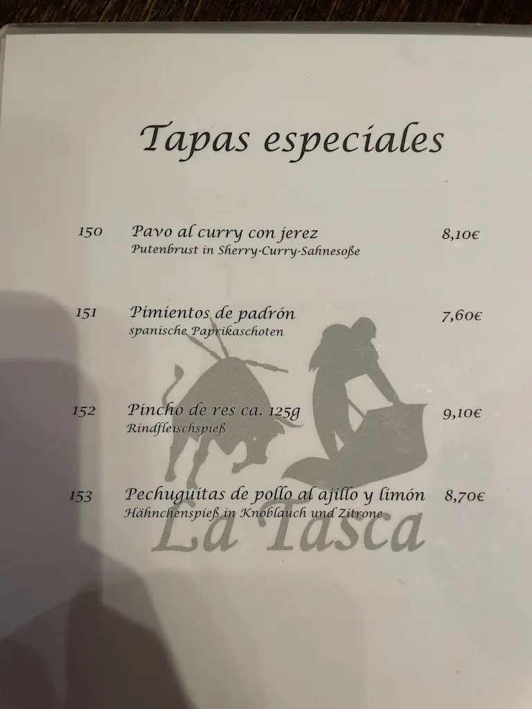 Menu_La Tasca_Flensburg_image_4