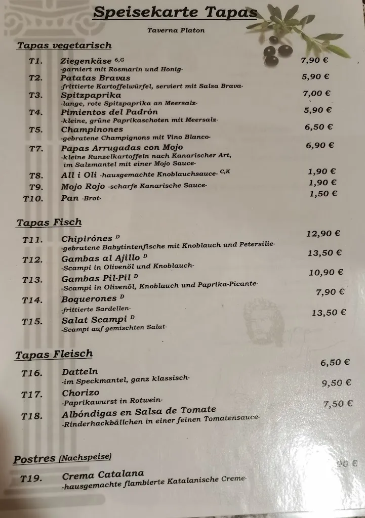 Menu_Taverna Platon_Trittau_image_1