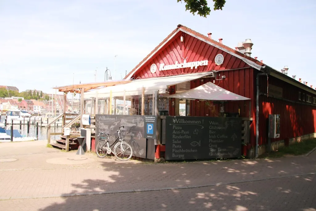 Kanalschuppen restaurant in Flensburg
