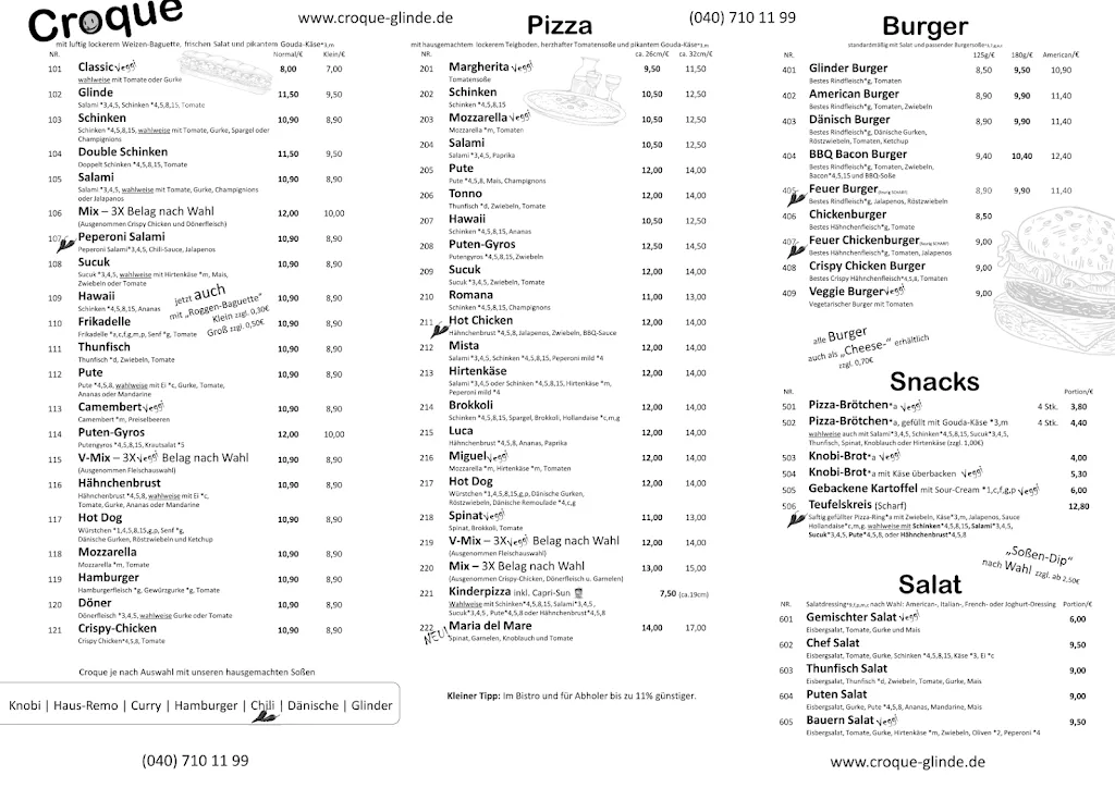 Menu_Croque Glinde Bistro und Lieferservice_Glinde_imagen_1