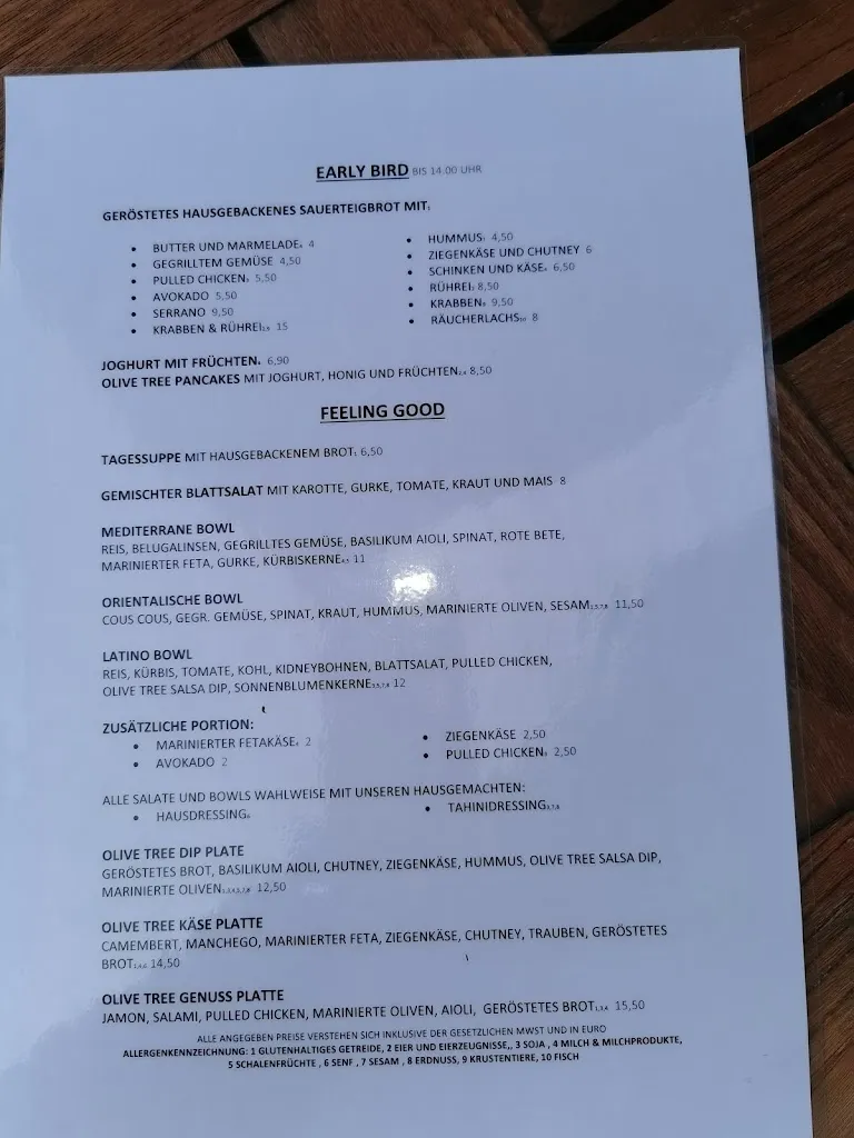 Menu_The Olive Tree Eckernförde_Eckernförde_image_2