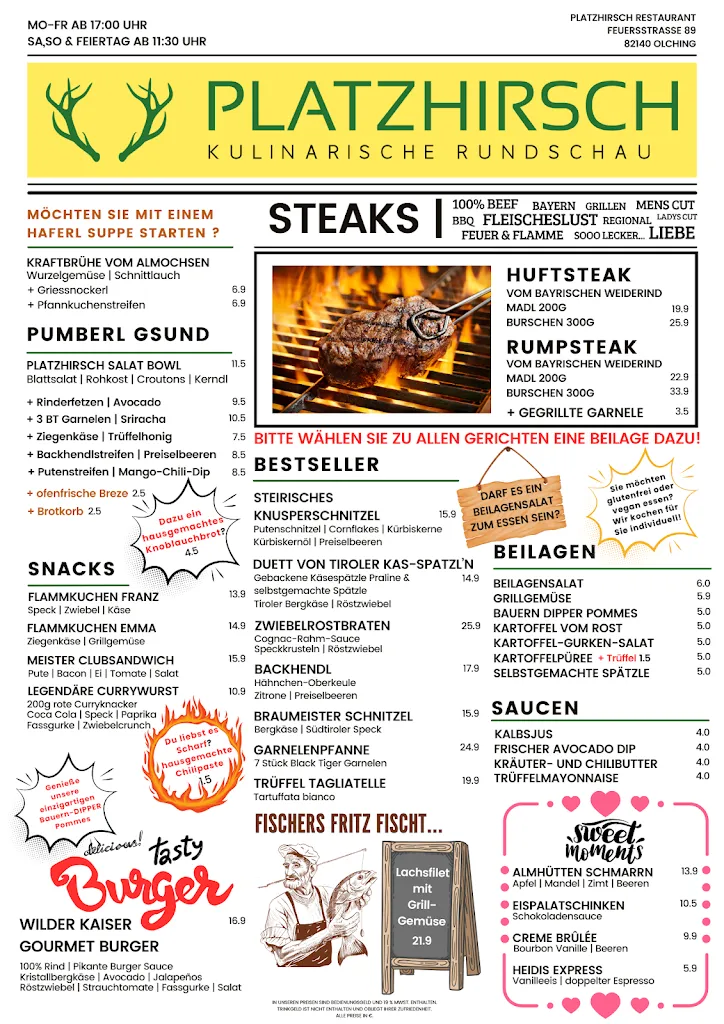Menu_Platzhirsch Restaurant_Olching_image_1