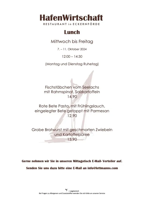 Menu_HafenWirtschaft in Eckernförde_Eckernförde_image_2
