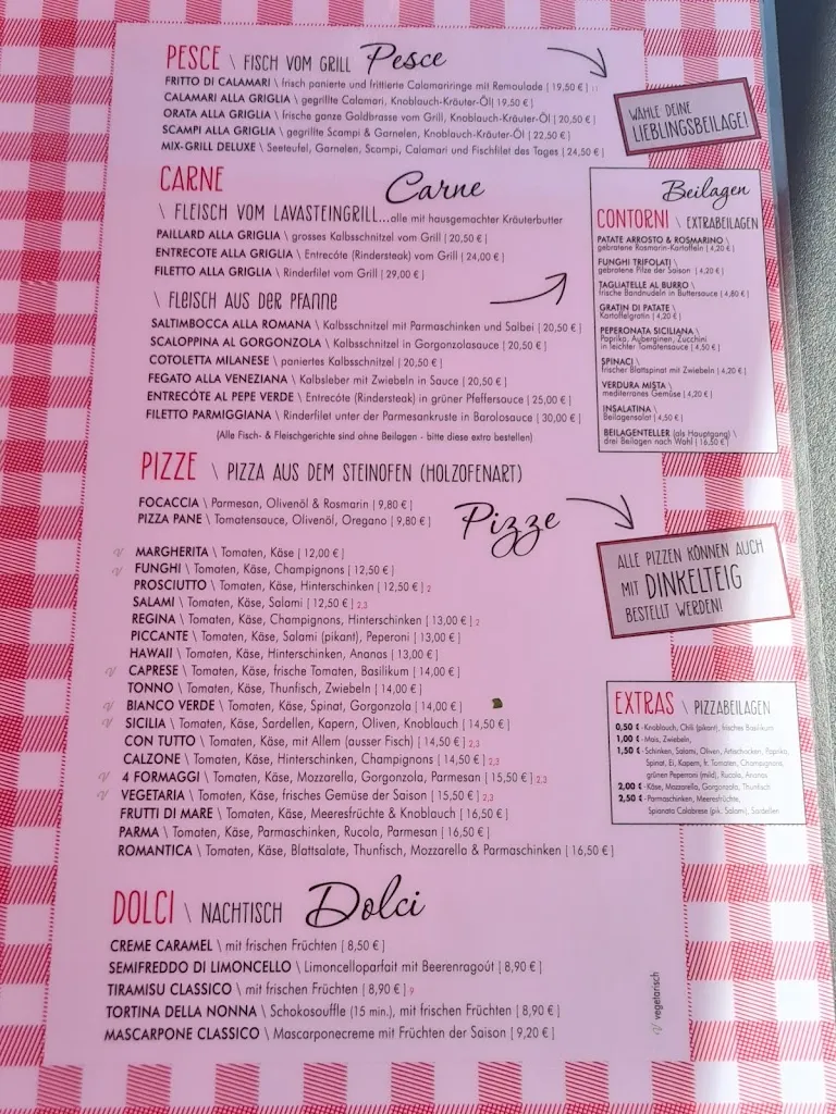 Menu_VILLA ROMANTICA - Cucina Italiana_Olching_immagine_3