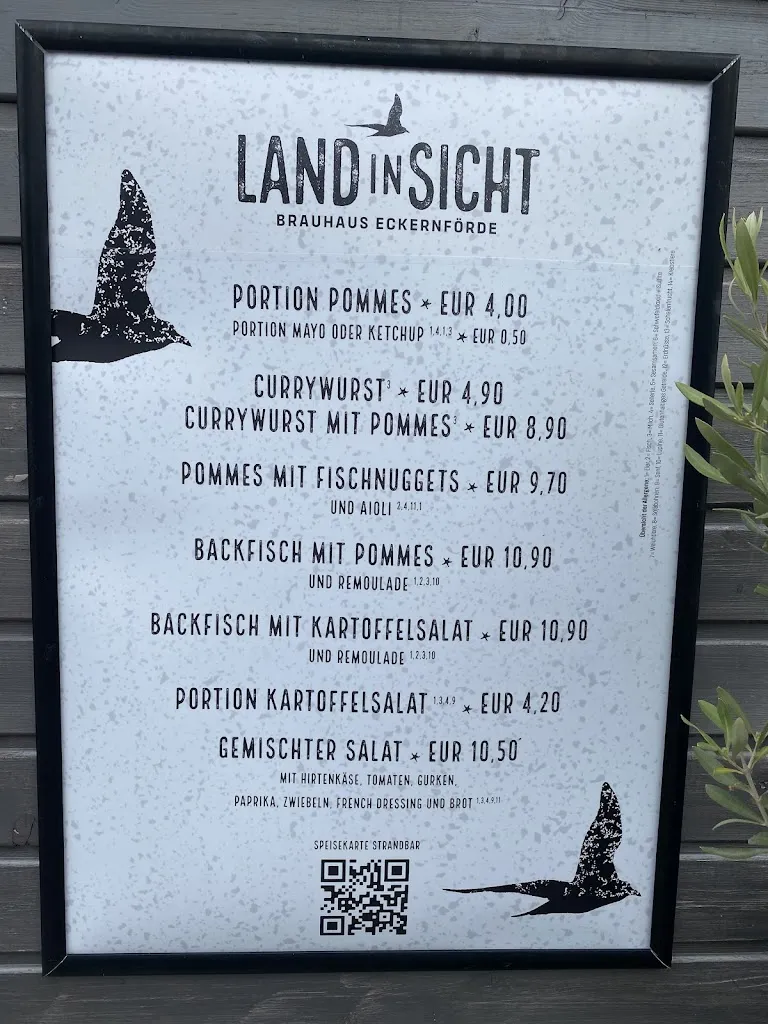 Menu_Land in Sicht - Strandbar_Eckernförde_image_1