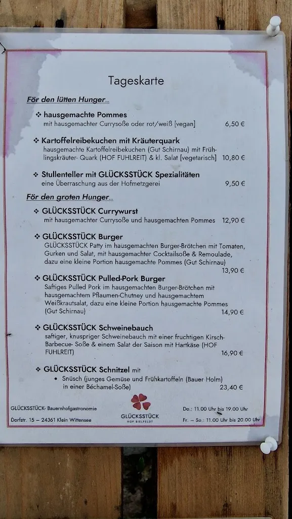 Menu_Hofrestaurant Glücksstück - Hof Bielfeldt_Wittensee_image_2