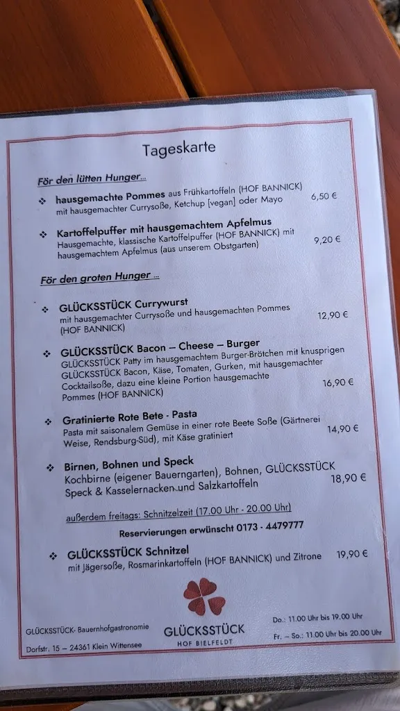 Menu_Hofrestaurant Glücksstück - Hof Bielfeldt_Wittensee_image_3