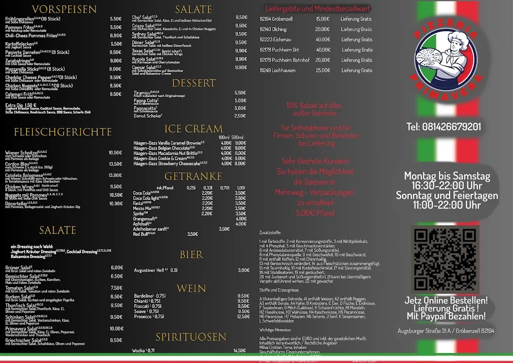 Menu_Pizzeria Primavera_Gröbenzell_image_1