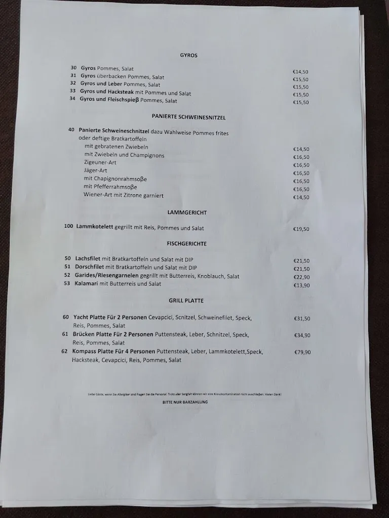Menu_Kompass Restaurant_Großenbrode_image_1