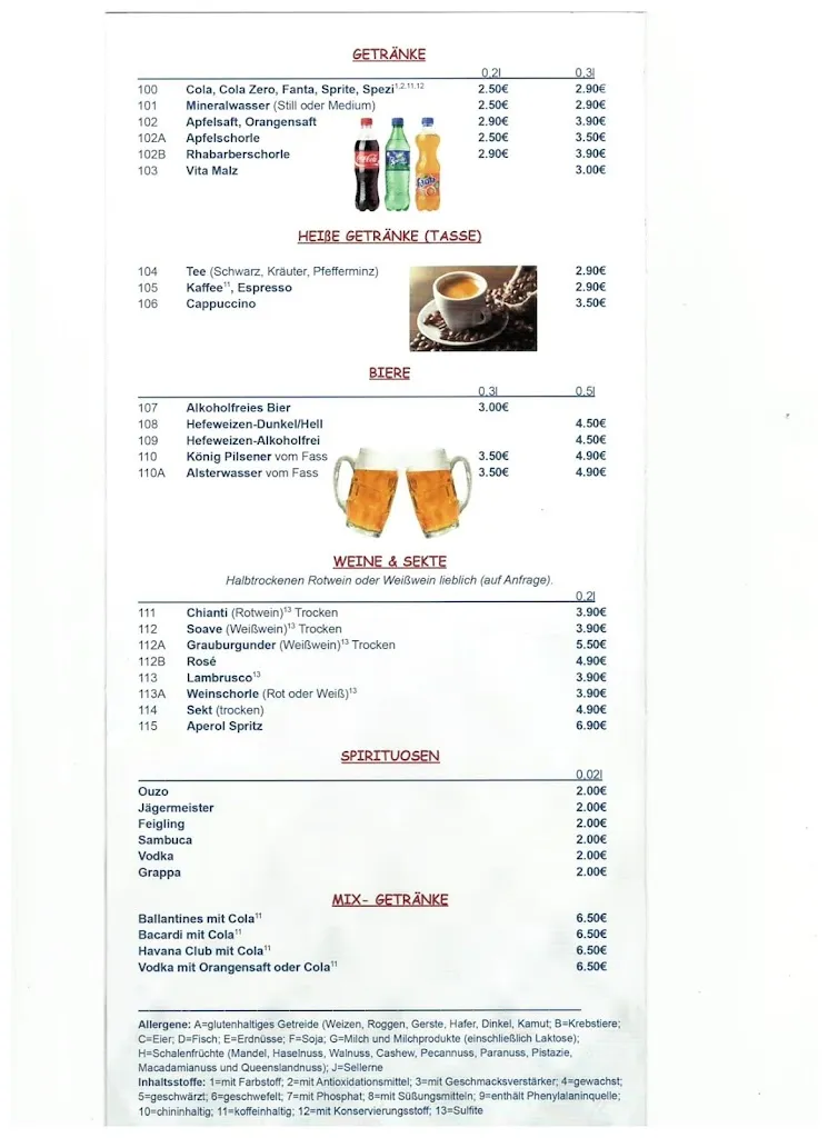 Menu_Restaurant und Pizzeria Südstrand_Großenbrode_image_1