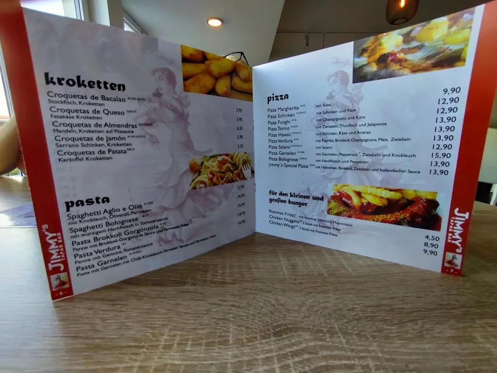 Menü_Jimmy‘s Tapas Bar&Restaurant_Großenbrode_Bild_3