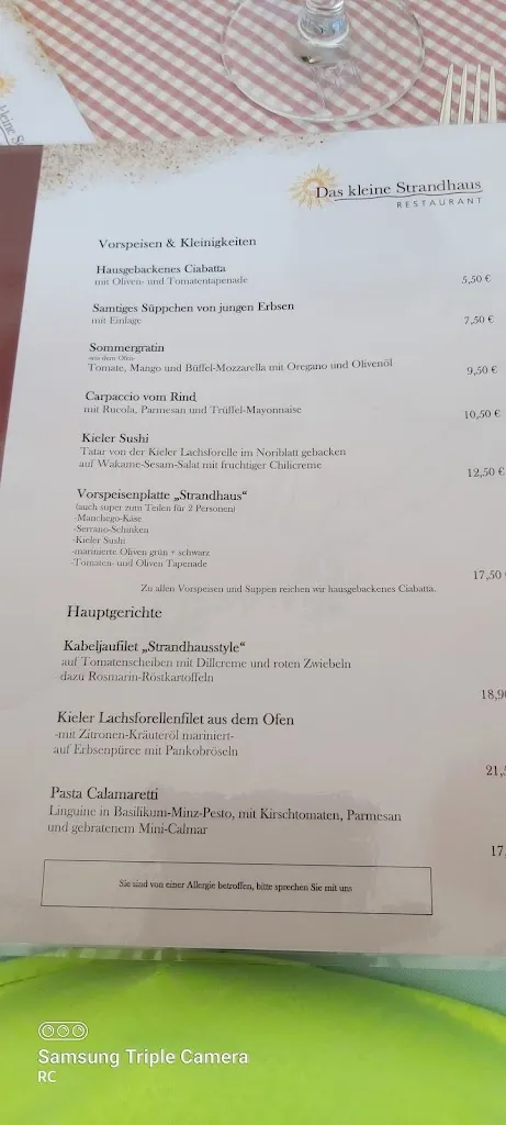 Menu_Das kleine Strandhaus_Heikendorf_image_4