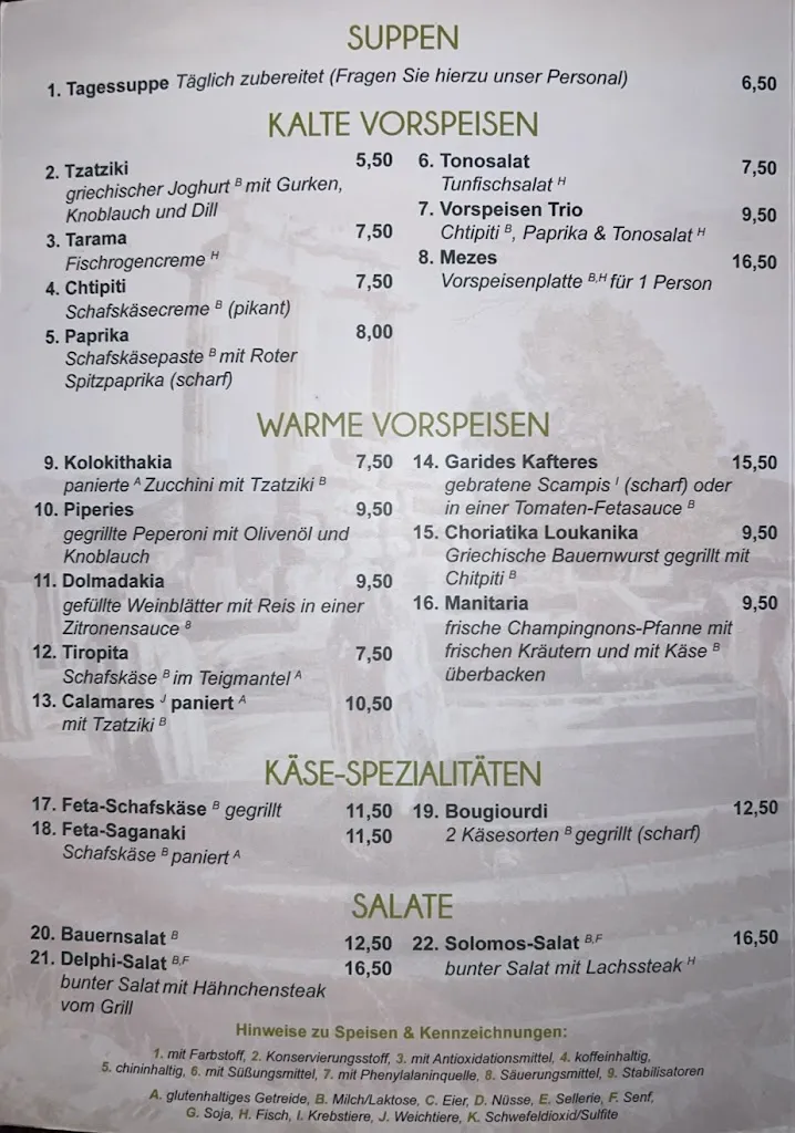 Menü_Restaurant Daphne_Henstedt-Ulzburg_Bild_3