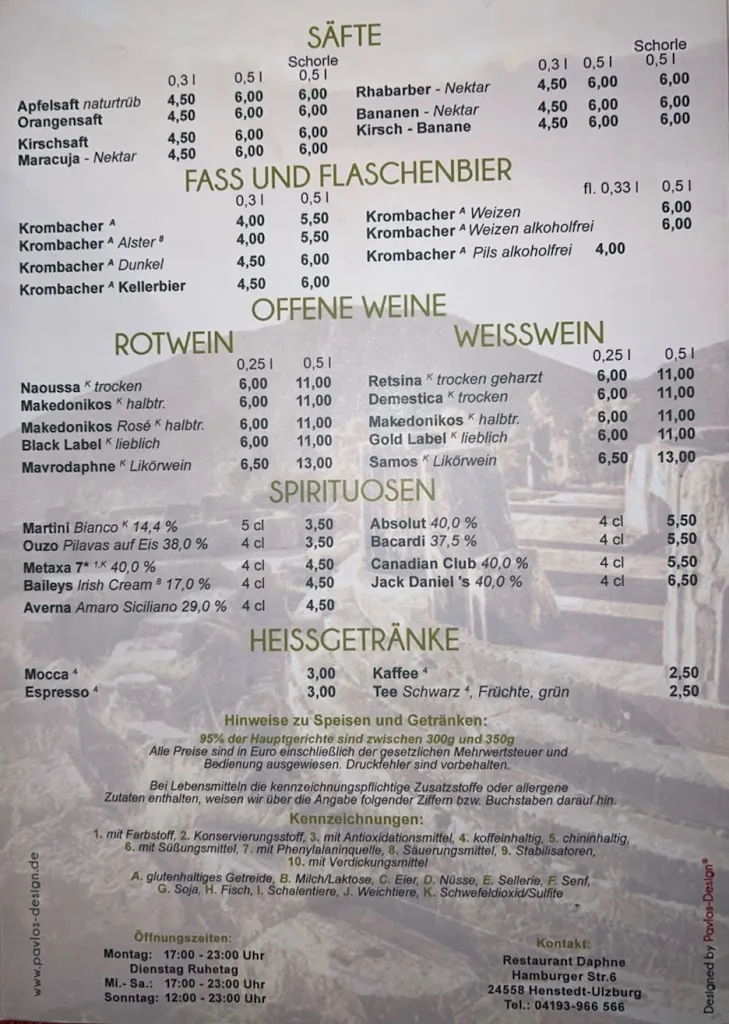 Menü_Restaurant Daphne_Henstedt-Ulzburg_Bild_4