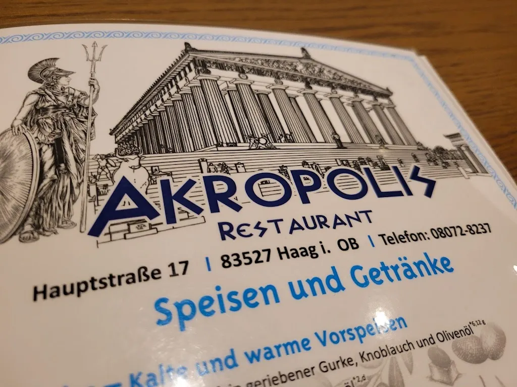 Menu_Restaurant Akropolis_Oberbayern_immagine_3