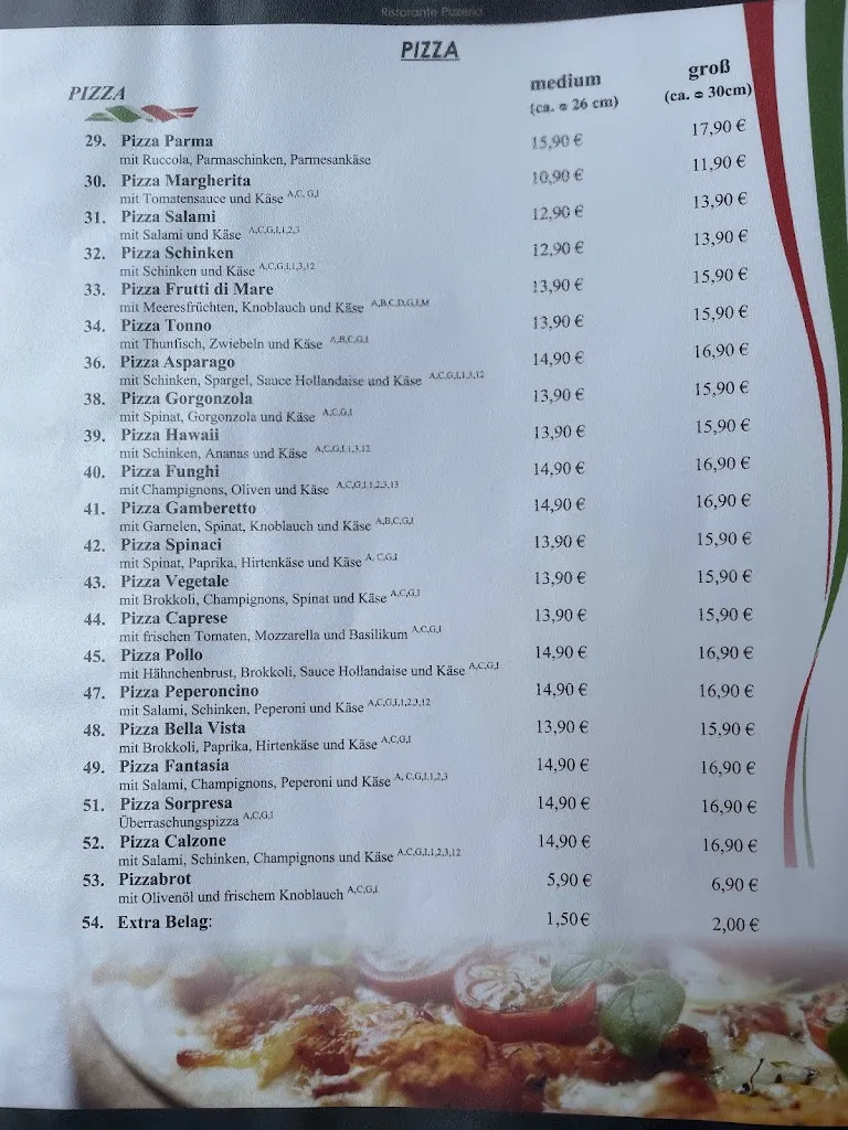 Menu_Bella Vista_Heiligenhafen_image_1