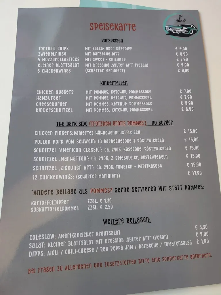 Menu_First Diner_Heiligenhafen_image_1