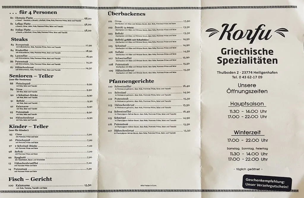 Menu_Restaurant Korfu_Heiligenhafen_image_1