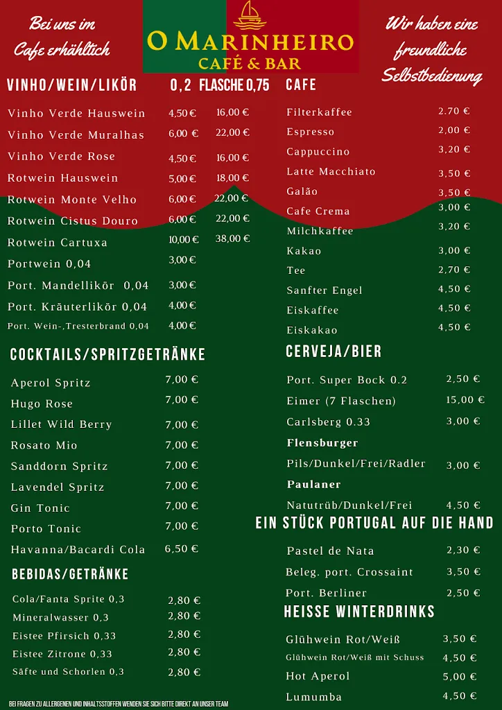 Menu_O Marinheiro Café & Bar_Heiligenhafen_image_1