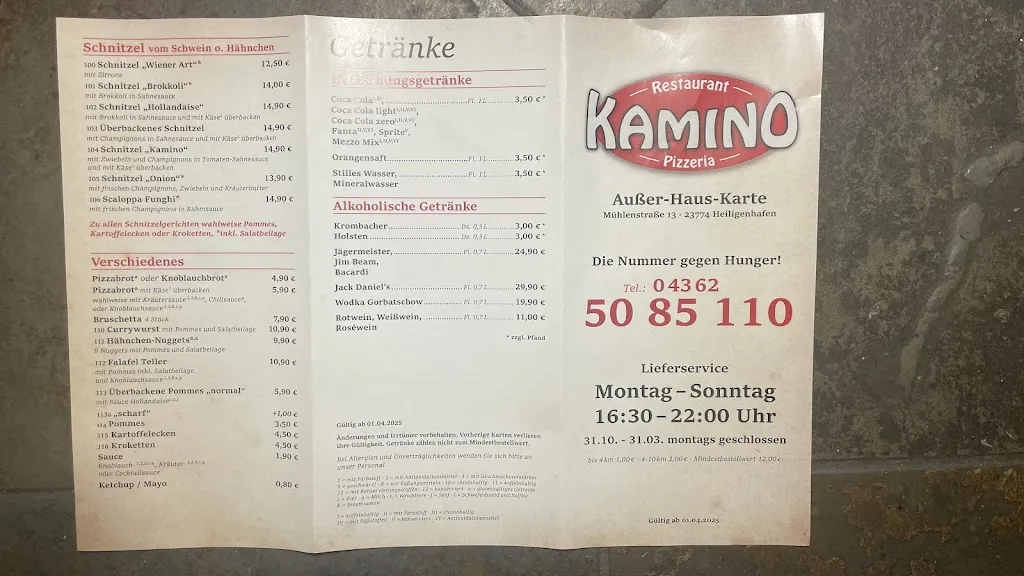 Menu_Restaurant Kamino_Heiligenhafen_image_4