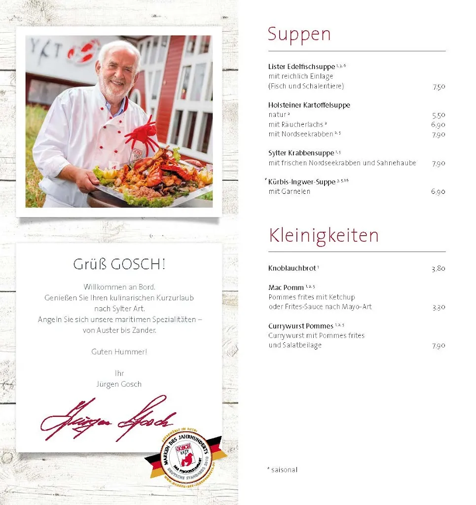 Menu_GOSCH Sylt - Heiligenhafen_Heiligenhafen_image_4